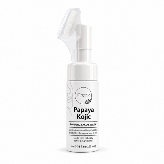 Revitalize Your Skin with Papaya Kojic Foaming Facial Wash & Silicone Brush