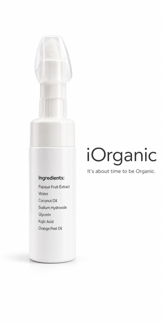 Papaya Kojic Foaming Facial Wash with Silicon Head Brush 100 ml