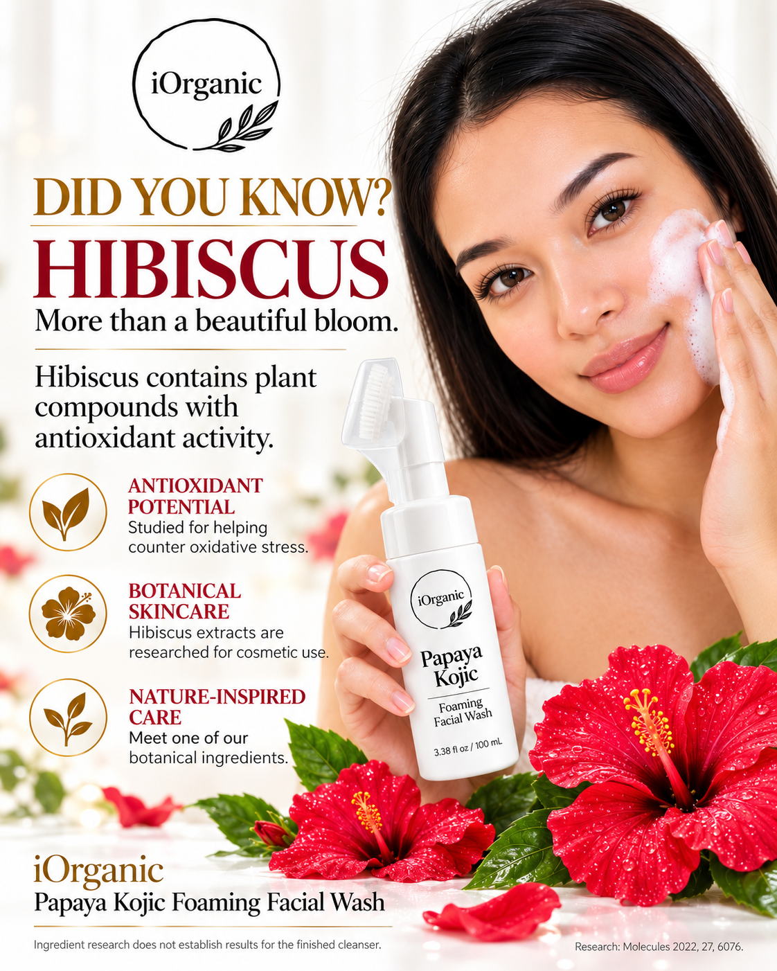 Revitalize Your Skin with Papaya Kojic Foaming Facial Wash & Silicone Brush